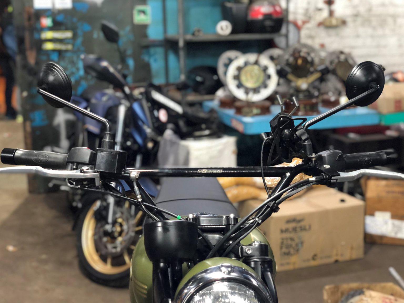 jawa 42 handlebar price